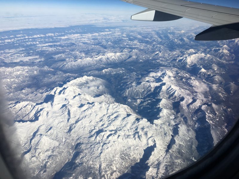View from a plane