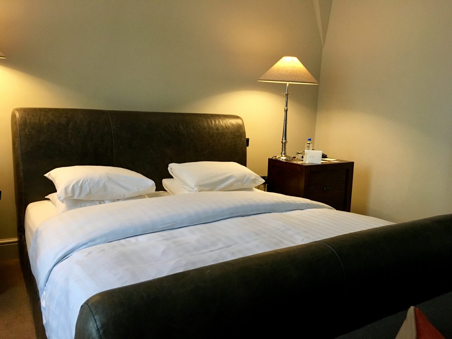 Bed at The Angel Hotel