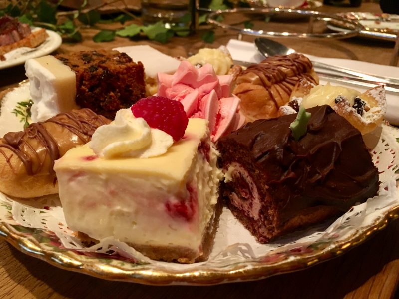 Cakes, bakes and pastries for Afternoon tea at The Angel Hotel, Abergavenny