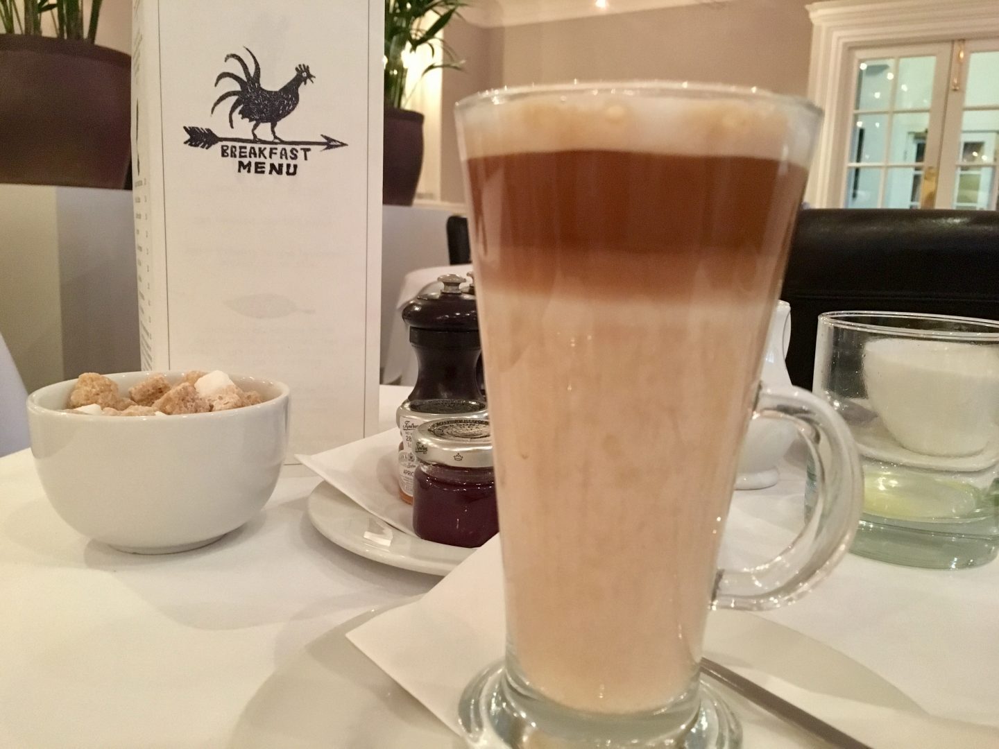 Latte at The Angel Hotel