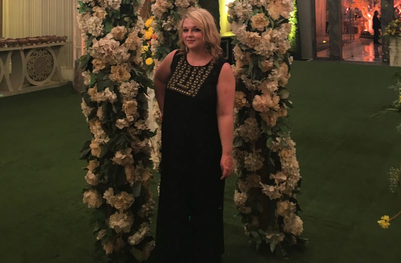 My dress for my friend's Indian wedding (What to wear for a wedding in a different culture)
