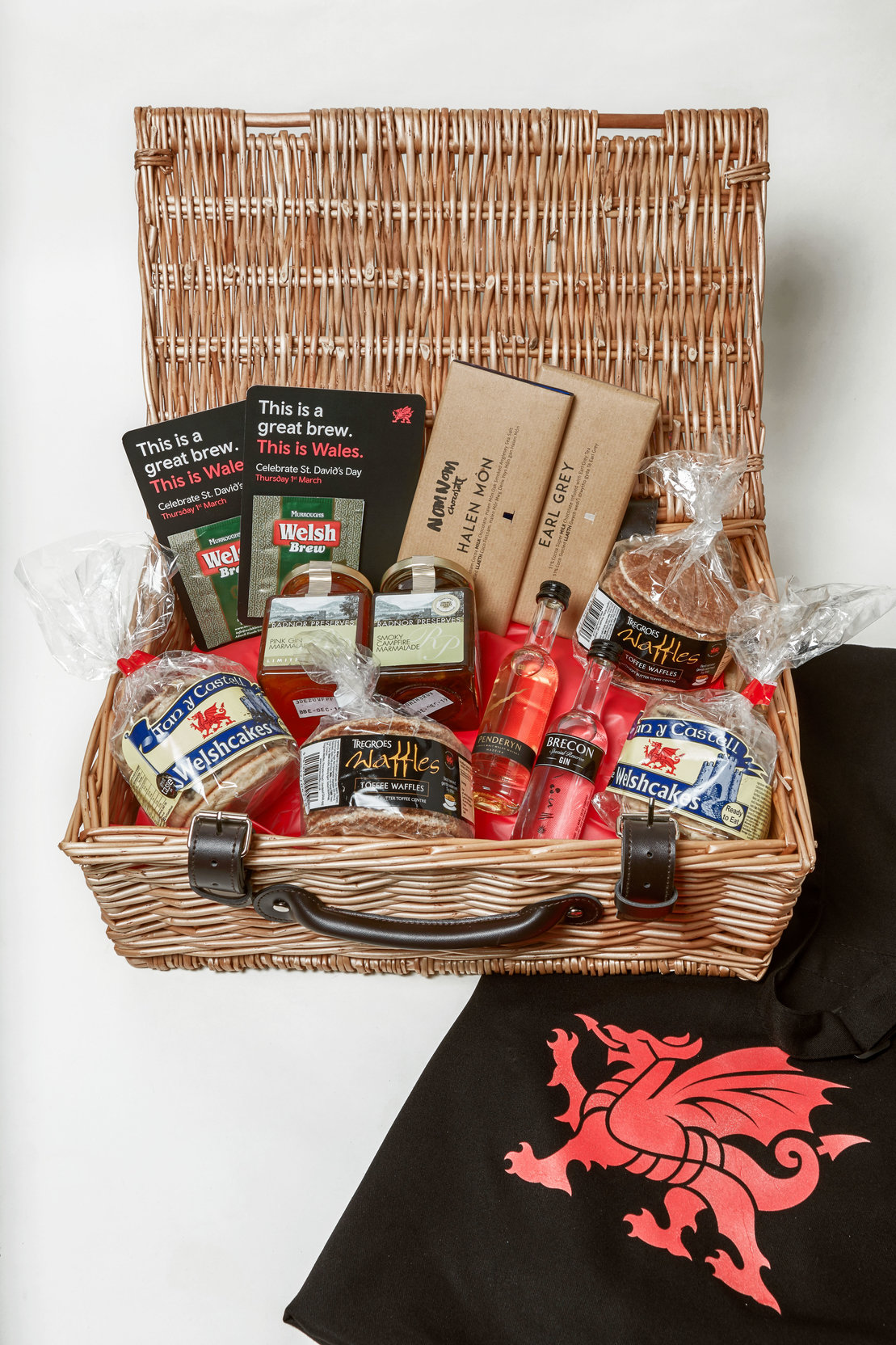 St. David's Day Welsh food and drink hamper from Food and Drink Wales