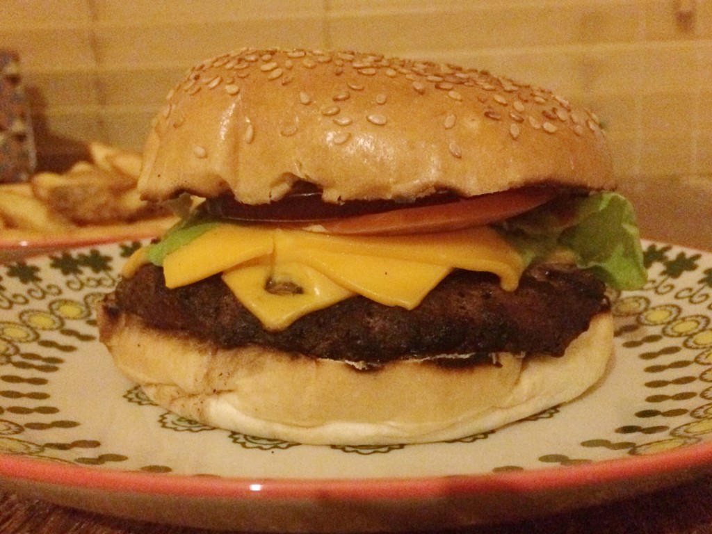 American Cheeseburger at Gourmet Burger Kitchen