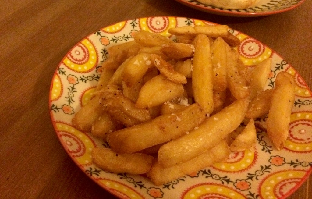 Skin-on fries