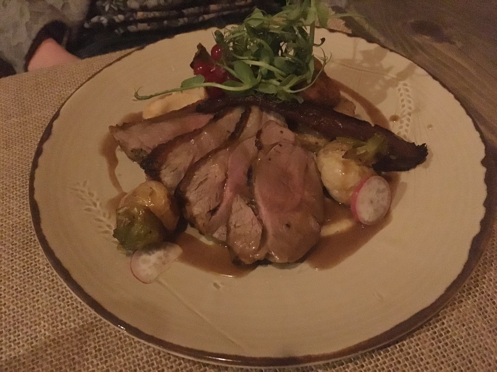 Lamb, veg and potatoes