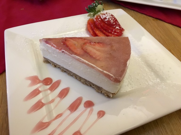 Cheesecake, panna cotta and tiramisu