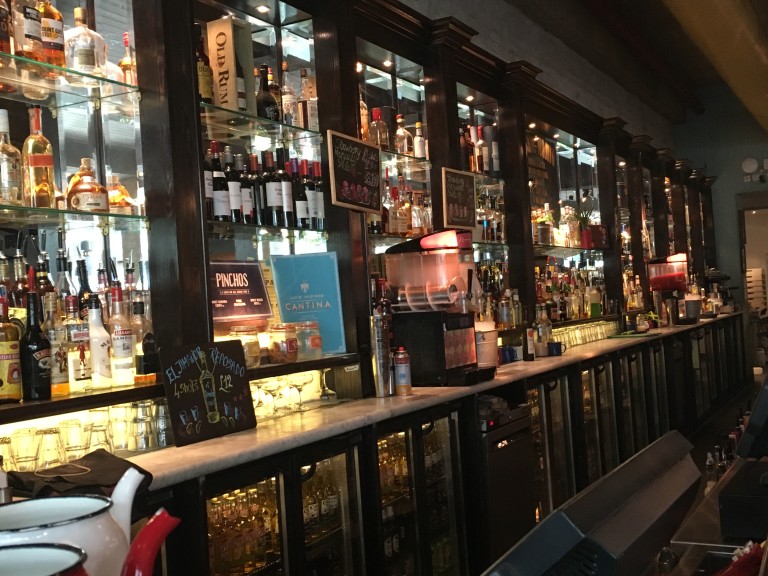 Main bar at Revolucion de Cuba