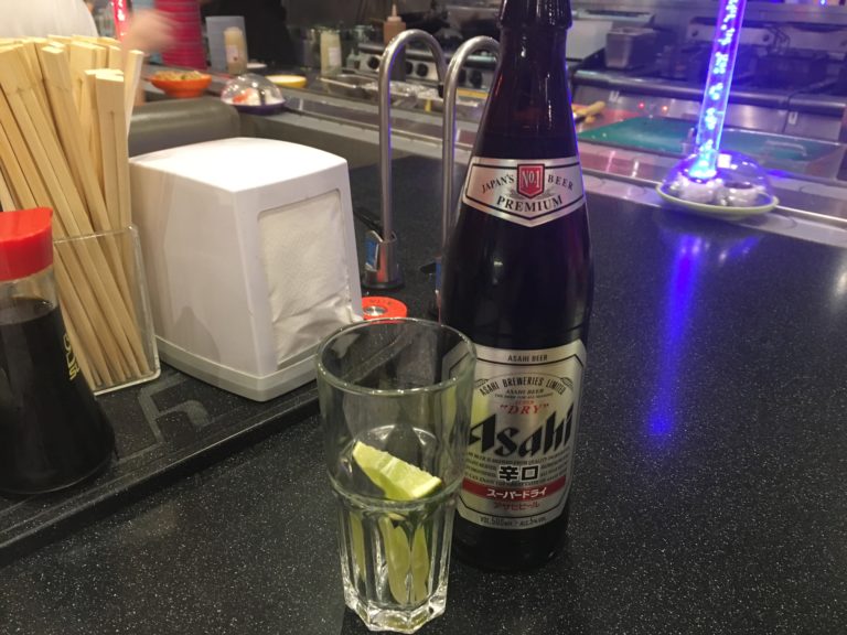 Asahi Japanese beer