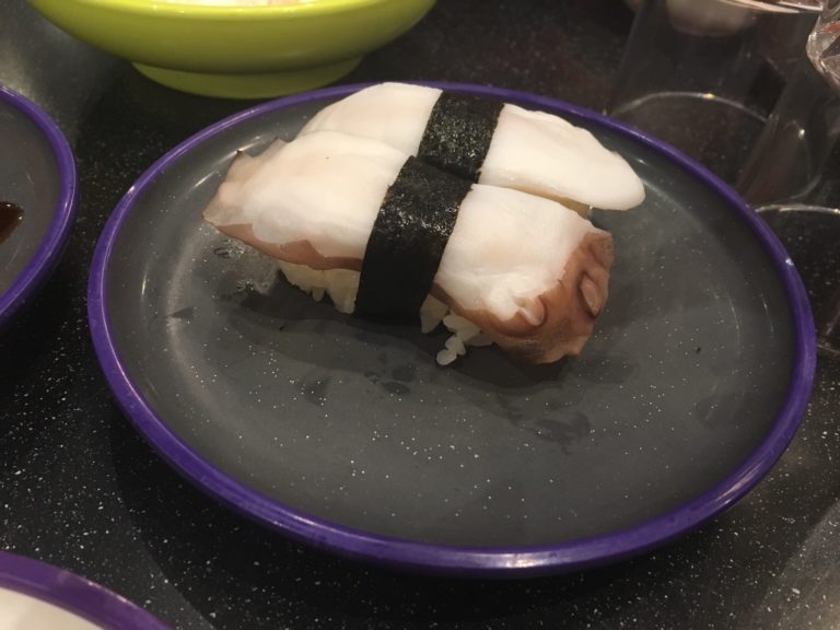 Octopus sushi