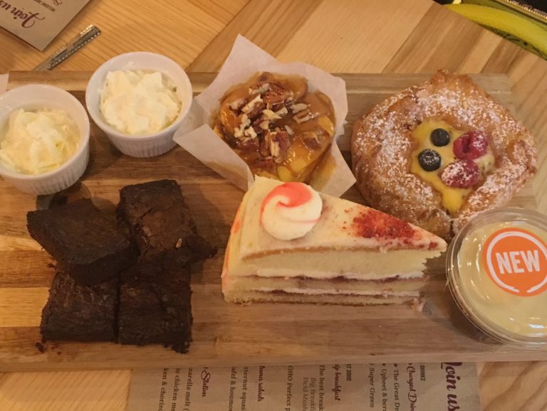 Assorted cakes
