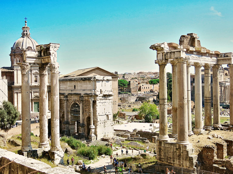 Roman Forum in Rome, Italy