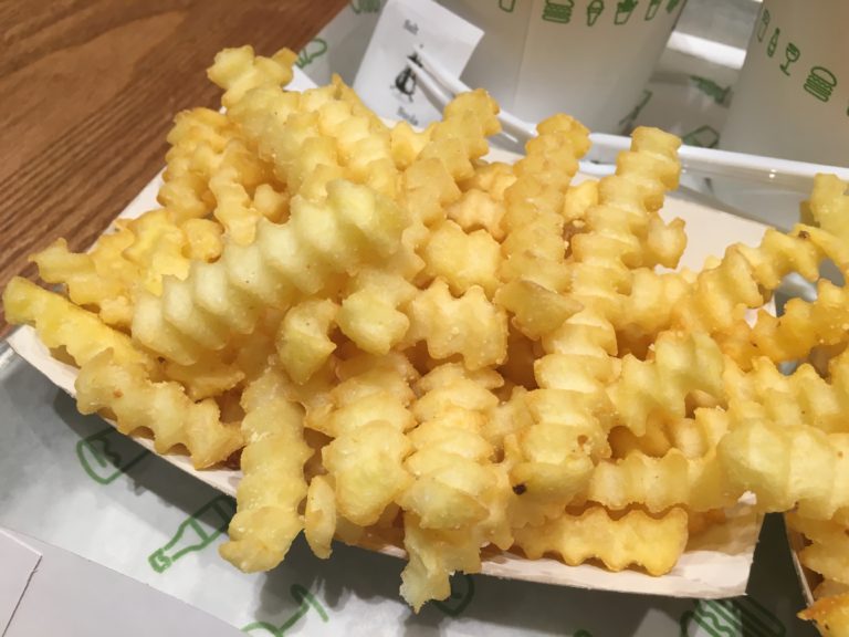 ShakeShack's crinkle-cut fries