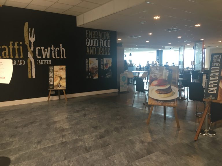 Caffi Cwtch at Cardiff Airport