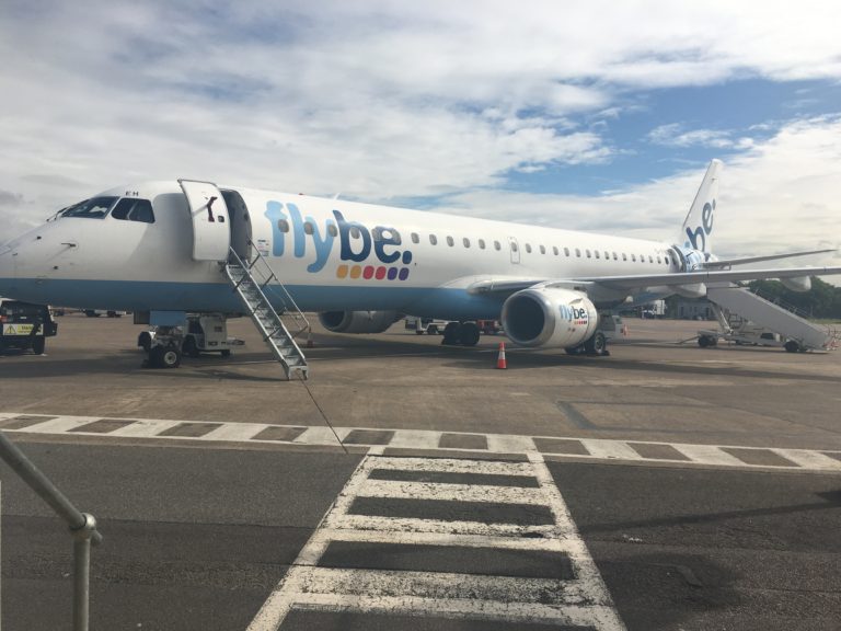 Flybe at Cardiff Airport
