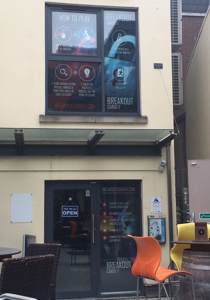 Escape rooms at Breakout Cardiff