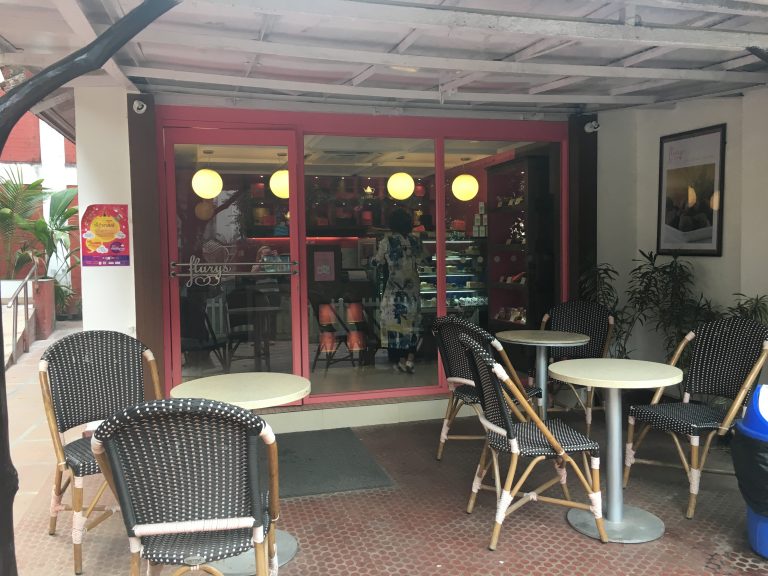 Flurry's patisserie in Kolkata, India