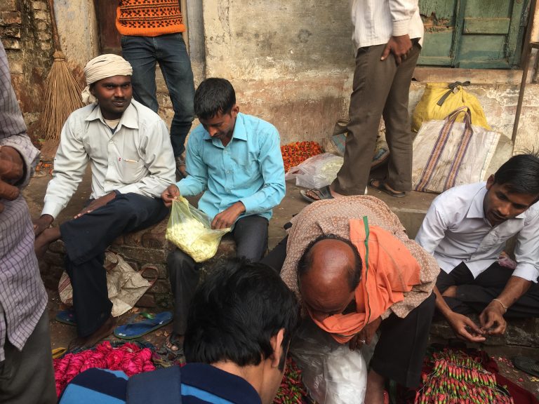Varanasi Flower Market