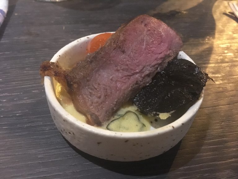 Grey Cardiff sirloin steak