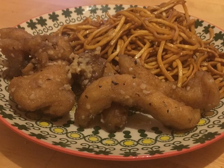 Garlic chicken