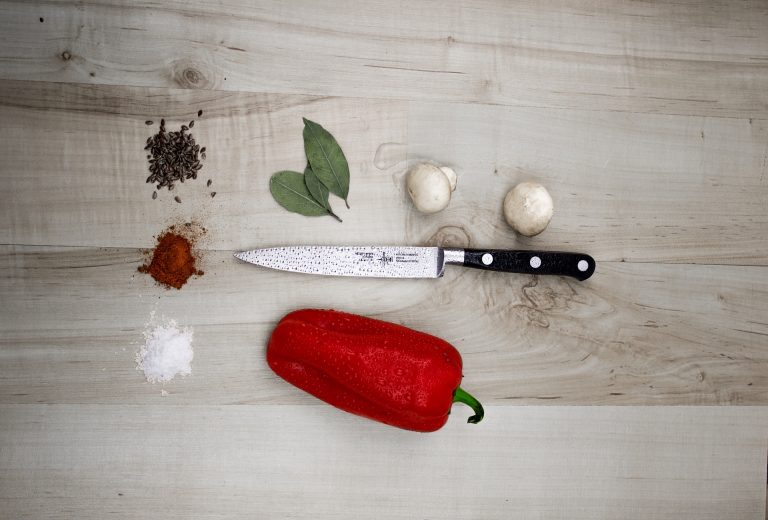 Ingredients on a chopping board