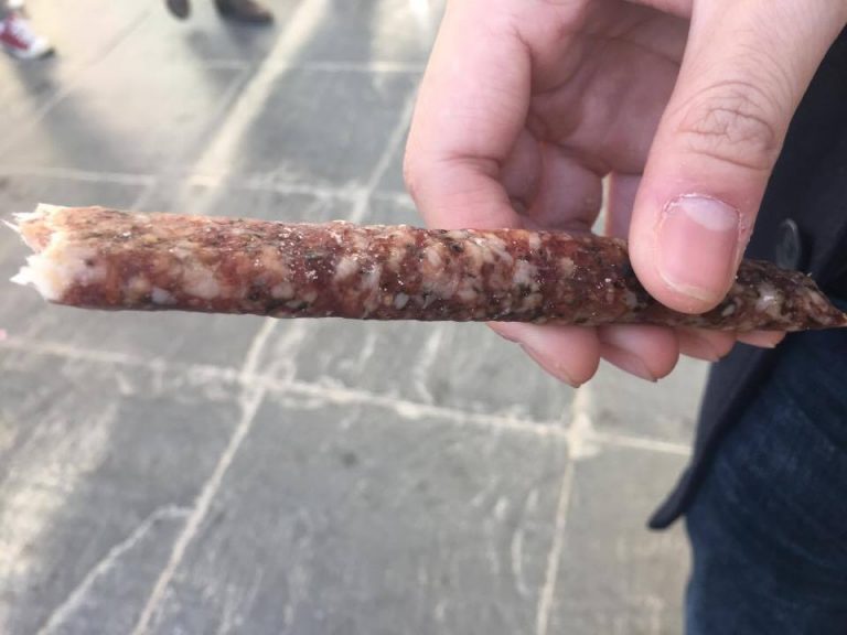 Laverbread salami