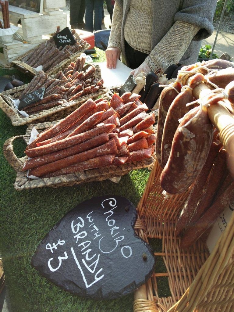 Chorizo with brandy