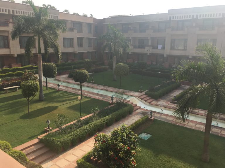 Balcony view at Jaypee Palace Hotel, Agra