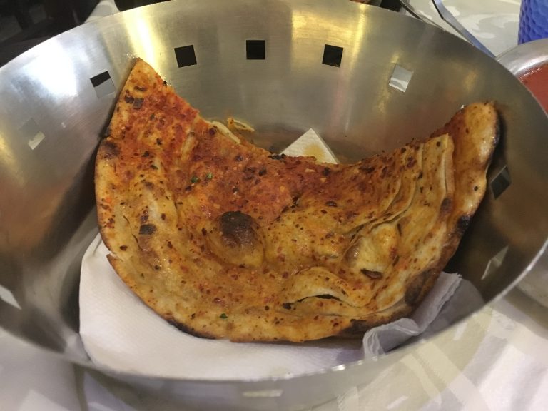 Spicy paratha