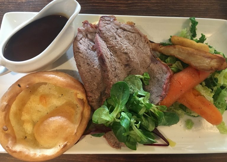 Roast beef Sunday dinner