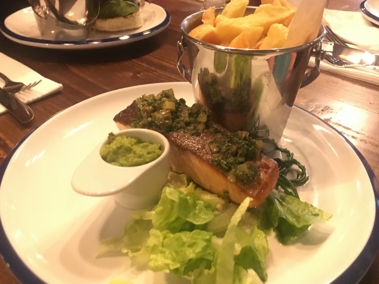 Salmon at Seafood Shack