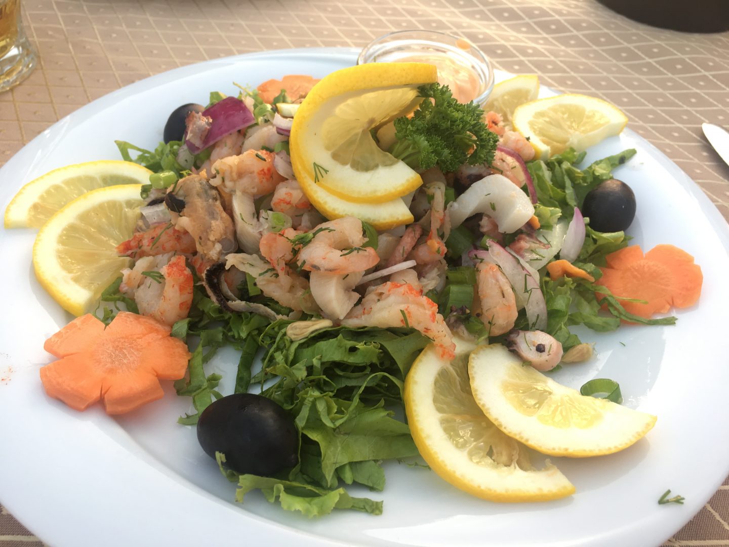 Seafood salad