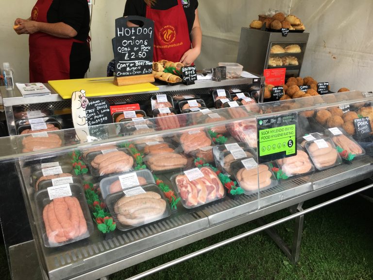 Coity Farm at the Big Welsh Bite 2017 in Pontypridd