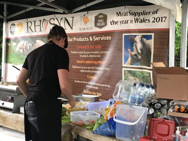 Rhosyn Farm at Big Welsh Bite 2017 in Pontypridd