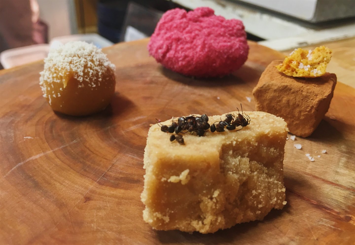 Kentish wood ant fudge at Native in Neal's Yard, Covent Garden