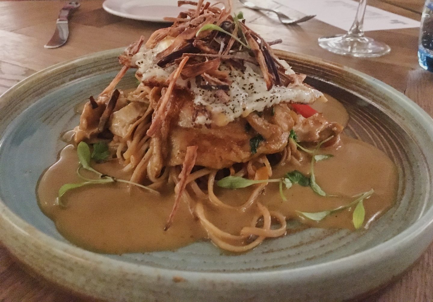 Chicken laksa at Admiral St David