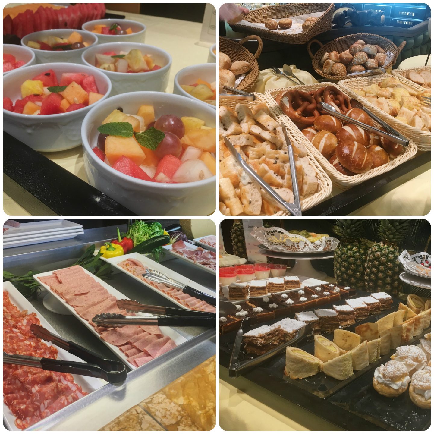 Buffet on board MSC Preziosa cruise ship