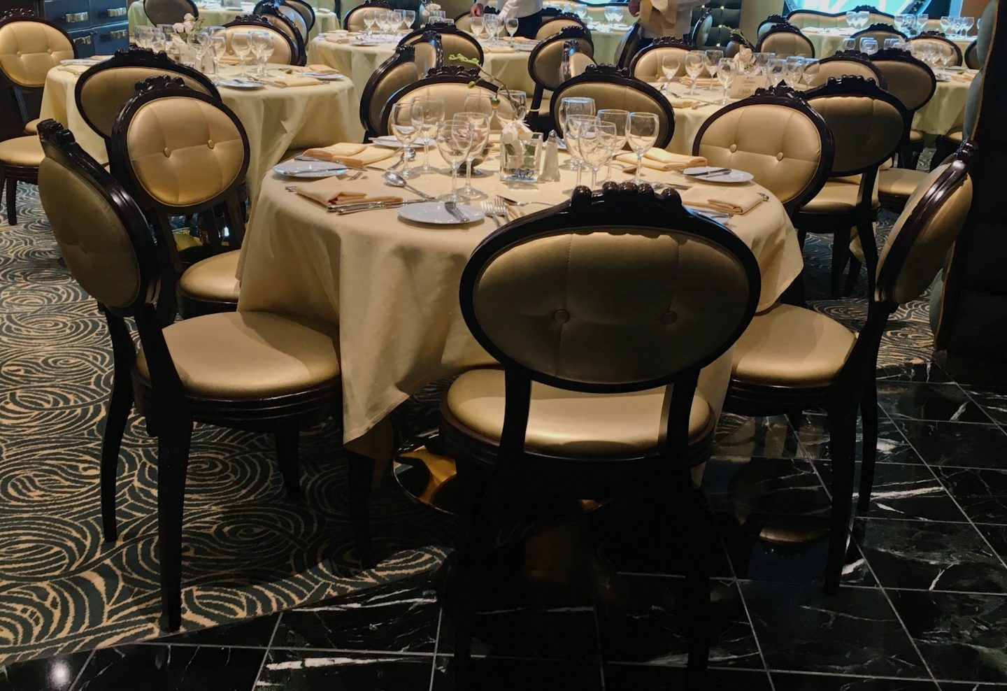 The Golden Lobster restaurant, MSC Cruises