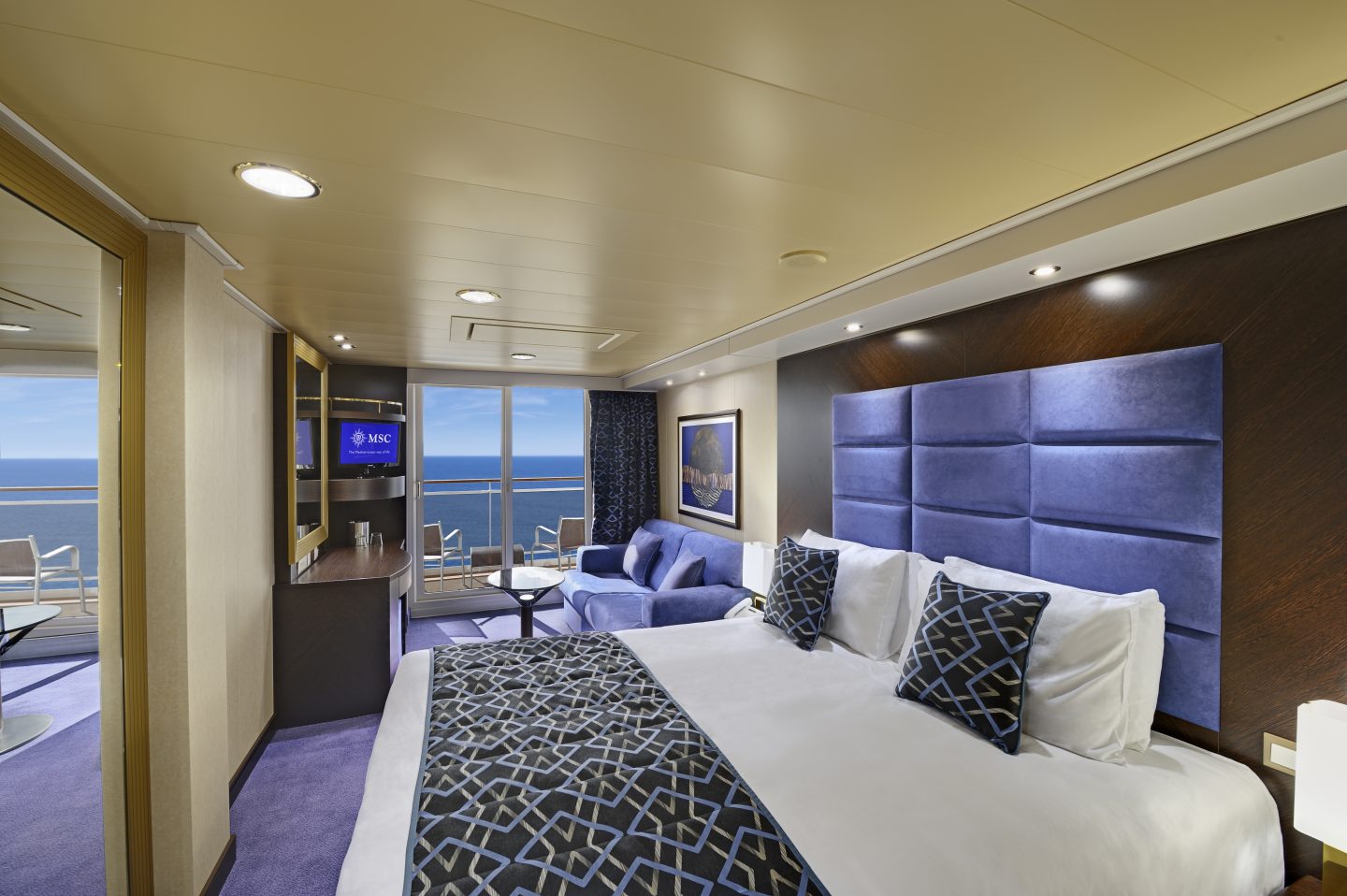 Balcony cabin on MSC Preziosa