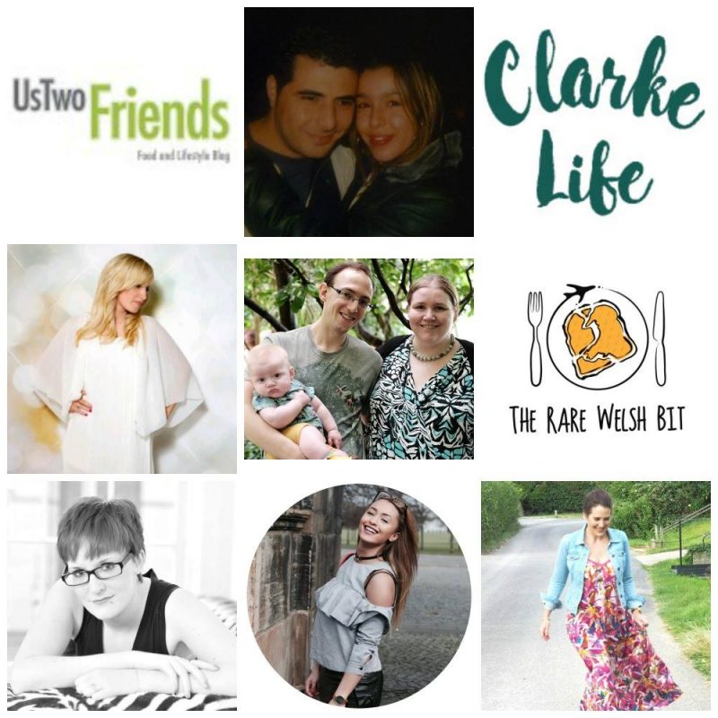 Photos/logos of participating bloggers - Win a John Lewis Hamper