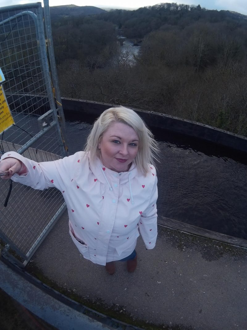 Taking a selfie at Pontcysyllte Aqueduct