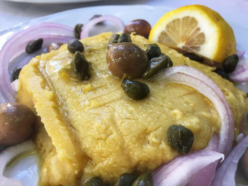 Fava, a traditional Greek foods