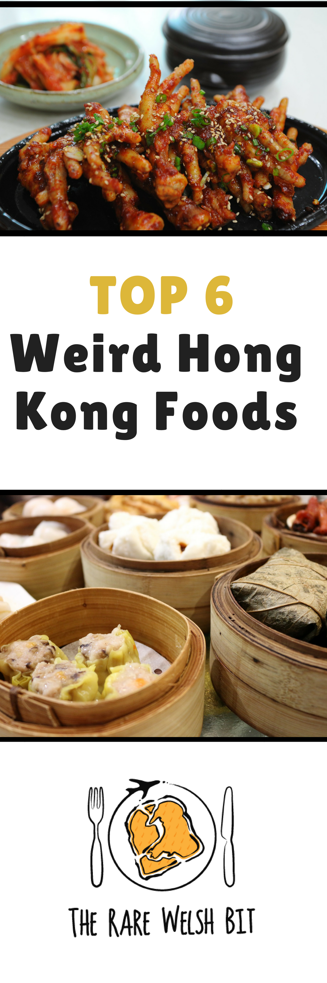 Discover six of the weirdest foods in Hong Kong, from bird's nest soup and chicken feet, to 1,000 year old eggs and sea slugs. #hongkong #hongkongfood #asianfood #weirdfoods