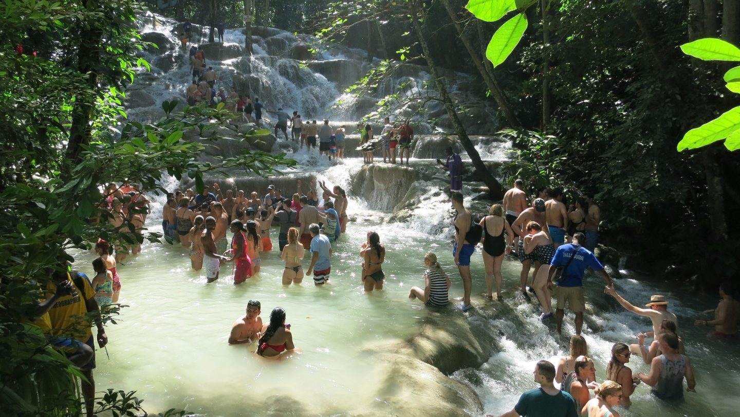 Dunn's River Falls, Jamaica - one of the best places to visit in Jamaica