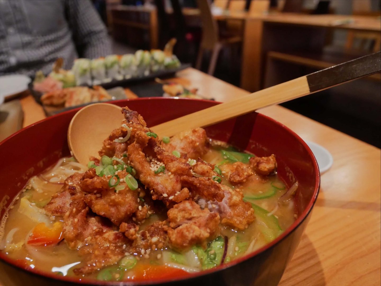 Chicken kara'age ramen