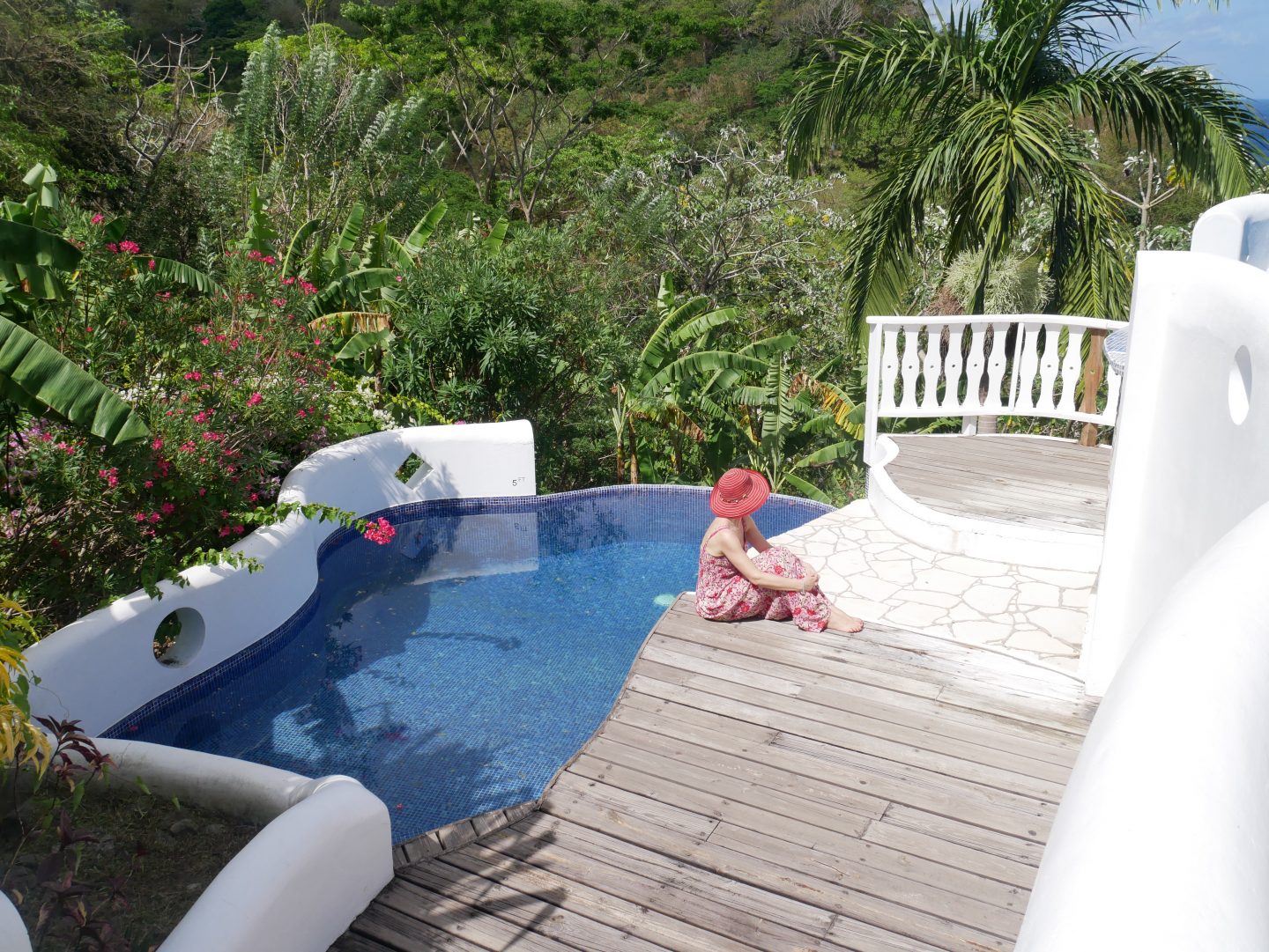 The infinity pools at Mount Edgecombe