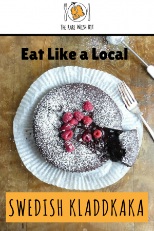 Discover how to make authentic Swedish kladdkaka (sticky chocolate cake) in this tasty kladdkaka recipe from a local - includes a gluten-free version! #kladdkaka #swedishcake #chocolatecake #stickycake