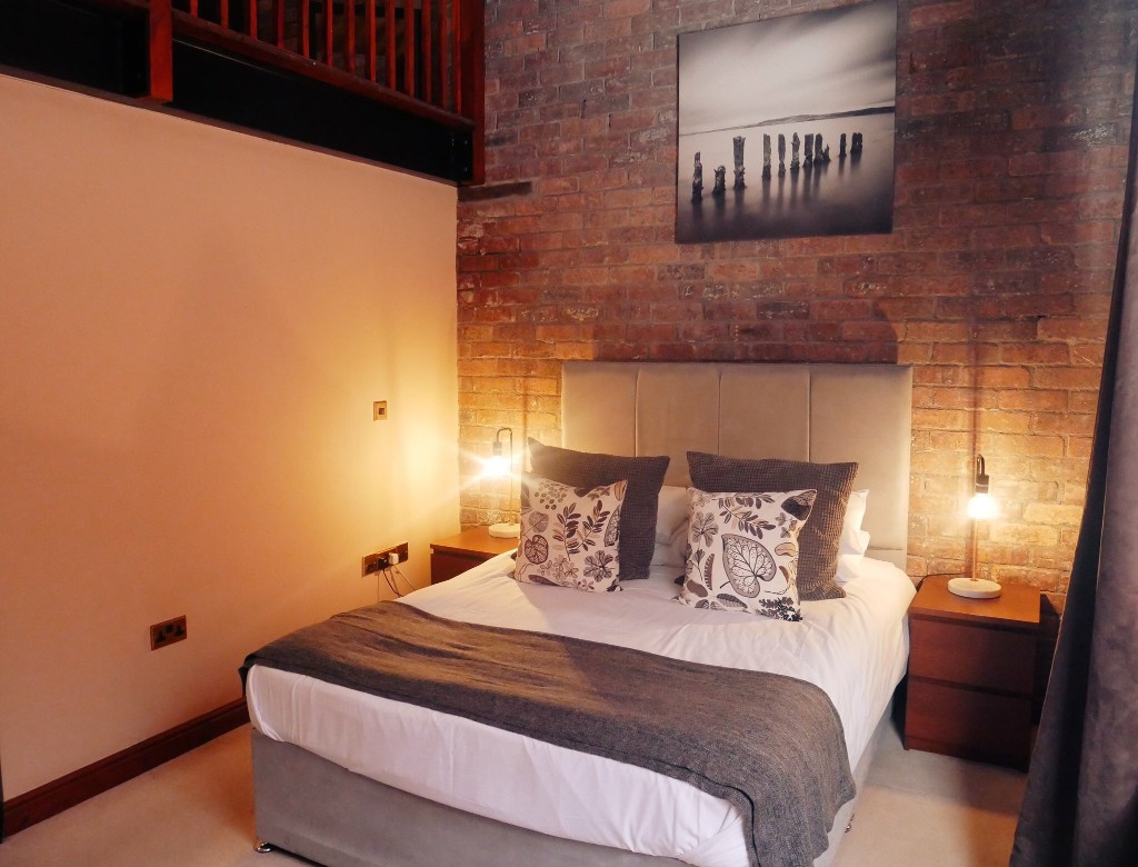 The bed at Ty Morgan's