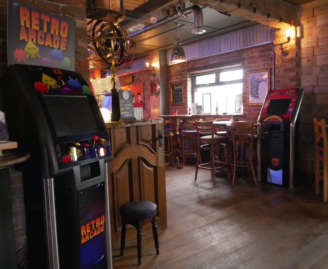 Arcade game at The Point, Talacre
