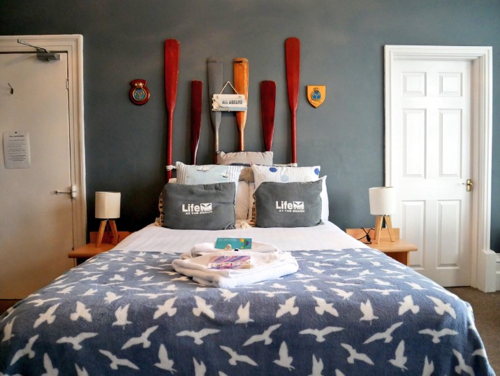 Bedroom at The Pier Hotel