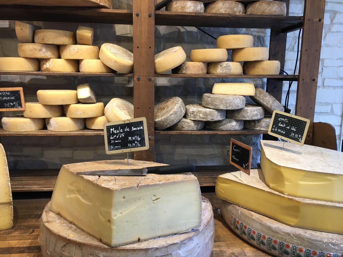 French cheeseboard
